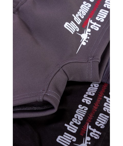 Boys' swimming trunks Wear Your Own 34 Gray (9706-079-33-v5)