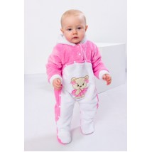 Nursery overalls for girls Nosy Svoe 74 Pink (9764-034-22-5-v0)