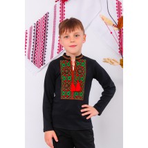 Embroidered long-sleeved shirt for a boy Nosy Svoye 28 Black (9943-015-22V-v10)