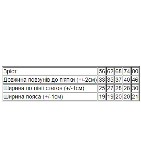 Повзуни ясельні для хлопчика "Євро" Носи Своє 62 Синій (5034-024-4-v13)