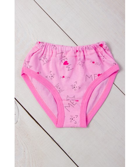 Underpants for girls Wear Your Own 32 Pink (272-002V-v19)