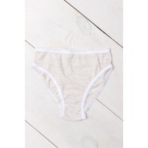 Underpants for girls with shaped rubber Nosy Svoe 34 Beige (273-001-v4)