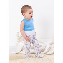 Nursery sliders for a boy "Euro" Wear Your Own 74 Gray (5034-002-4-v19)