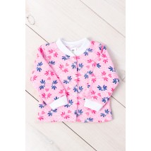 Nursery blouse for a girl Nosy Svoe 68 Pink (5036-024-5-v16)