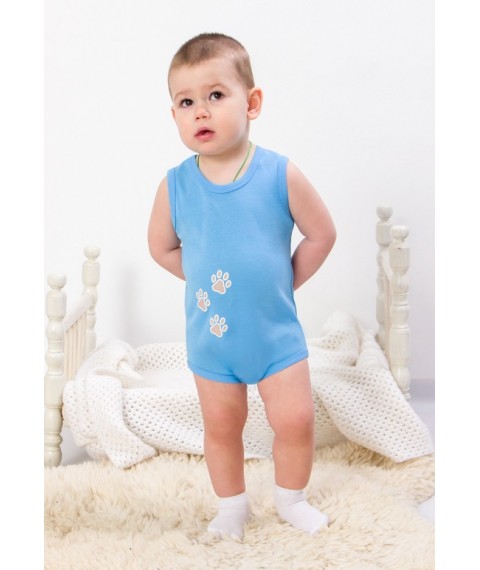 Nursery bodysuit for a boy Nosy Svoe 80 Blue (5067-008-33-4-v8)