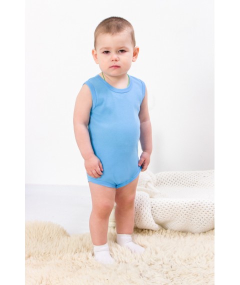 Nursery bodysuit for a boy Nosy Svoe 62 Blue (5067-008-4-v2)