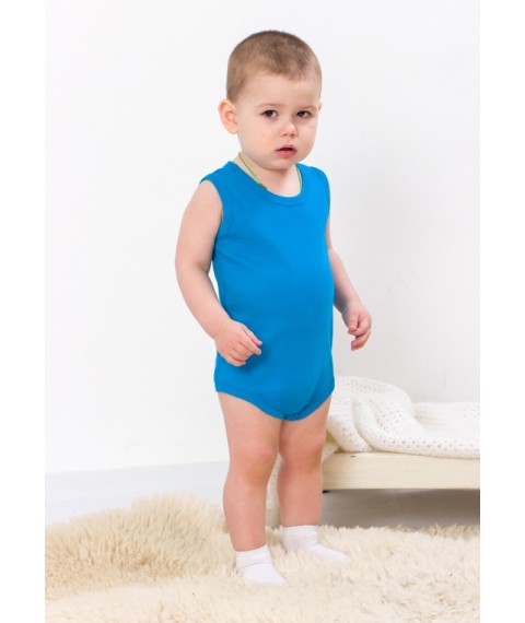 Nursery bodysuit for a boy Nosy Svoe 68 Blue (5067-008-4-v5)