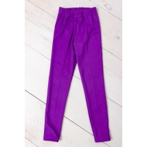 Leggings for girls Wear Your Own 116 Purple (6000-079-v31)