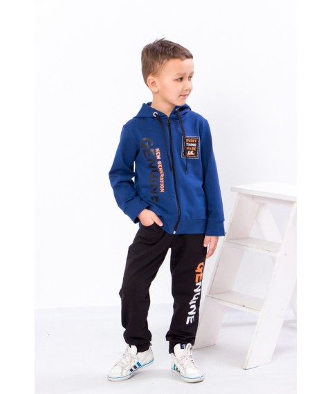 Suit for a boy Wear Your Own 128 Blue (6018-057-33-v13)