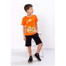 T-shirt for a boy Wear Your Own 110 Orange (6021-001-33-1-4-v55)