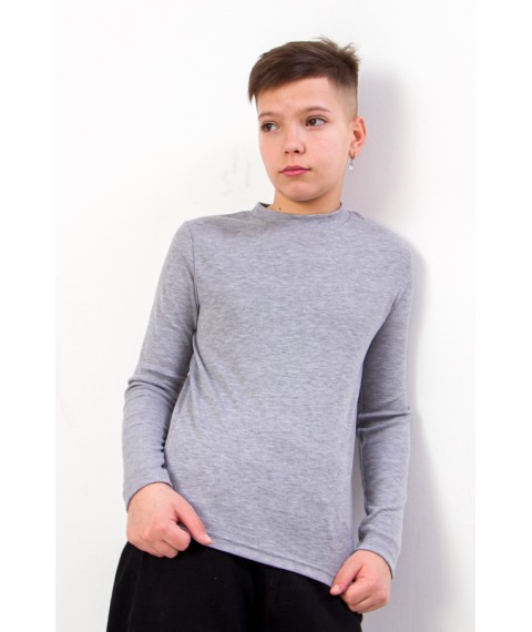 Jumper for a boy Wear Your Own 140 Gray (6025-015-4-v27)