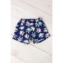 Shorts for girls Wear Your Own 116 Blue (6033-055-v0)