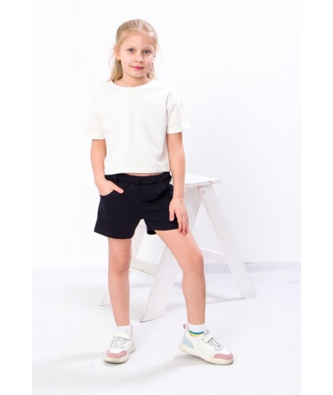 Shorts for girls Wear Your Own 98 Gray (6033-057-1-v296)