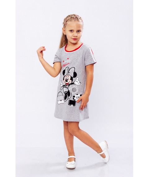 Dress for a girl Wear Your Own 104 Gray (6054-001-33-v6)