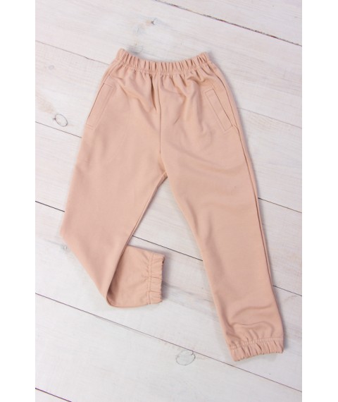 Pants for girls Wear Your Own 152 Beige (6060-057-5-v91)
