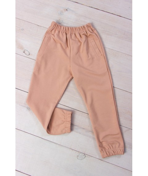 Pants for girls Wear Your Own 164 Beige (6060-057-5-v102)