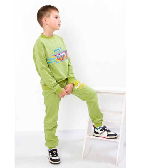 Suit for a boy Wear Your Own 134 Green (6063-023-33-2-v1)