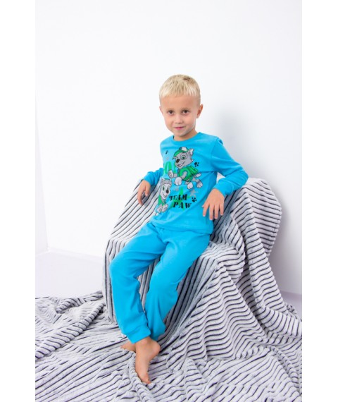 Boys' pajamas Bring Your Own 122 Blue (6076-008-33-4-v19)