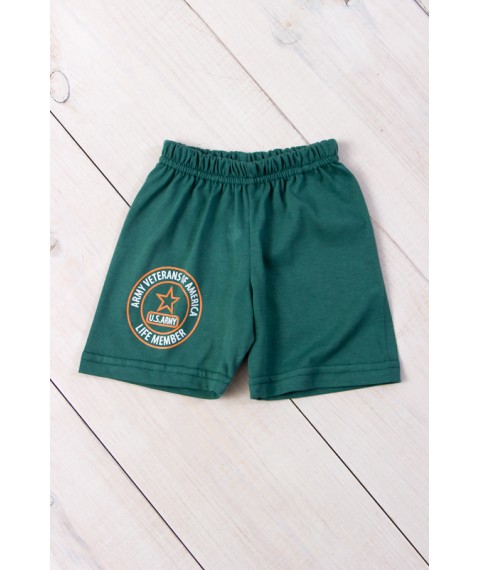 Boys' shorts Wear Your Own 128 Green (6091-001-33-v17)