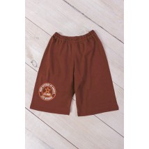 Boys' shorts Wear Your Own 122 Brown (6091-001-33-v36)