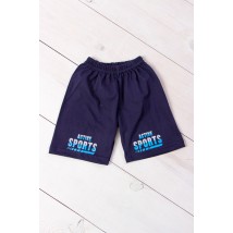 Boys' shorts Wear Your Own 122 Blue (6091-001-33-v39)