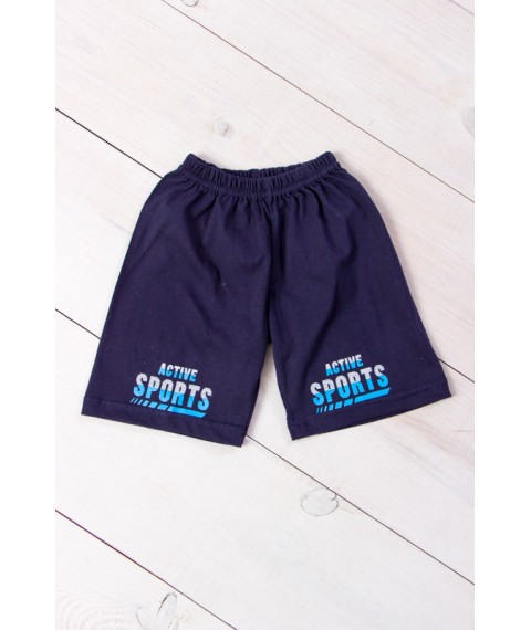 Boys' shorts Wear Your Own 122 Blue (6091-001-33-v39)