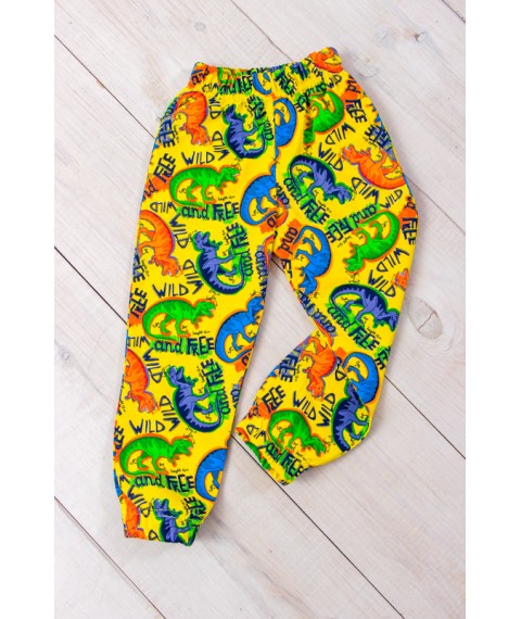 Pants for boys Wear Your Own 92 Yellow (6155-024-4-v12)