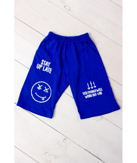 Breeches for boys Wear Your Own 146 Blue (6208-001-33-v14)