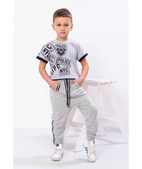 Afghan pants for boys Wear Your Own 122 Gray (6225-057-v8)