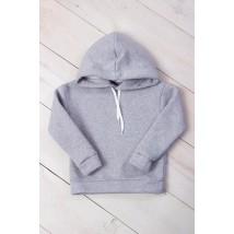Hoodie for girls (teen) Wear Your Own 110 Gray (6230-025-v49)