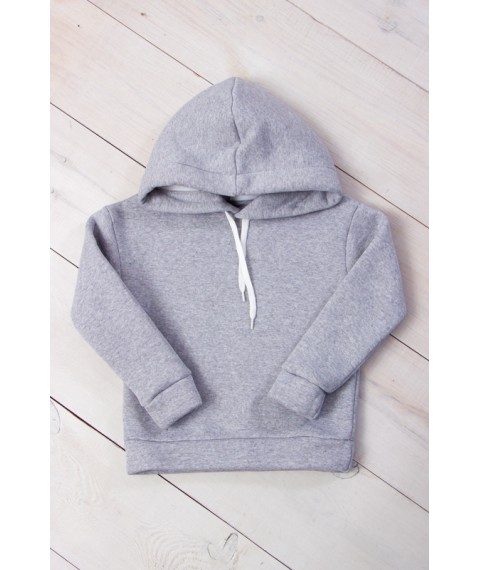 Hoodie for girls (teen) Wear Your Own 110 Gray (6230-025-v49)