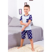 Boys' pajamas Bring Your Own 110 Blue (6250-002-1-v0)