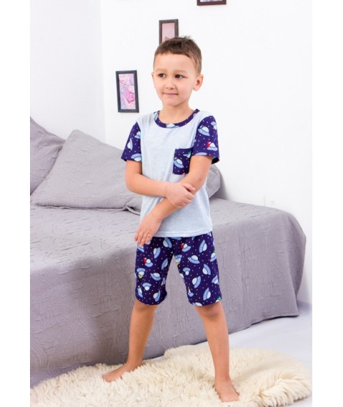 Boys' pajamas Bring Your Own 122 Blue (6250-002-1-v5)