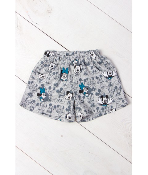 Shorts for girls Wear Your Own 122 Gray (6262-002-v50)