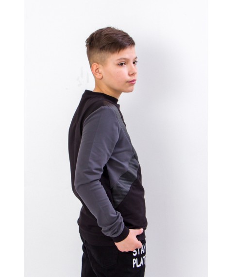 Sweatshirt for a boy Wear Your Own 152 Black (6271-057-v5)