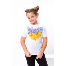 T-shirt for girls oversize (teenage) Wear Your Own 134 White (6333-000-33-Т-v0)