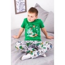 Піжама для хлопчика Носи Своє 134 Зелений (6376-002-33-4-v8)