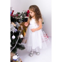 Сукня новорічна "Сніжинка" Носи Своє 110 Білий (7008-v0)