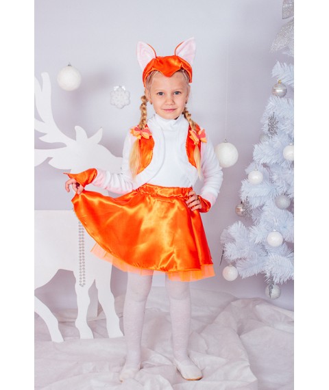 New Year's costume "Fox" Wear Yours 98 Orange (7013-v1)