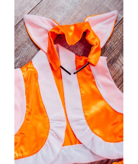 New Year's costume "Fox" Wear Yours 110 Orange (7013-v0)