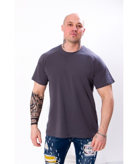 Men's raglan T-shirt Nosy Svoe 60 Gray (8011-036-v27)