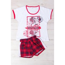 Women's pajamas (T-shirt + shorts) Nosy Svoe 48 White (8072-002-33-v31)