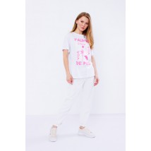 Women's T-shirt (oversize) Wear Your Own 48 White (8127-001-33-v13)