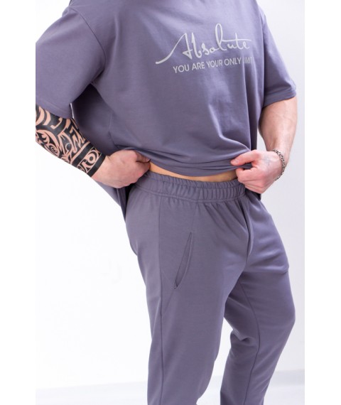 Комплект чоловічий (футболка+брюки) Носи Своє 54 Сірий (8212-057-33-1-v14)