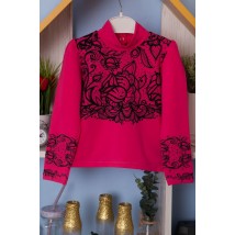 Blouse for girls "Pattern" Wear Your Own 28 Pink (9267-036-33-v27)