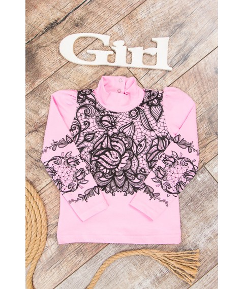 Блуза для дівчинки "Візерунок" Носи Своє 30 Рожевий (9267-036-33-v20)