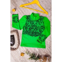 Блуза для дівчинки "Візерунок" Носи Своє 30 Зелений (9267-036-33-v22)