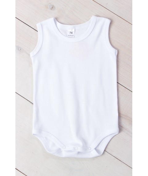 Nursery bodysuit for a girl Nosy Svoe 56 White (5067-008-5-v0)