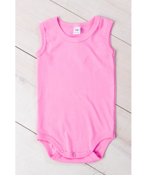 Nursery bodysuit for a girl Nosy Svoe 56 Pink (5067-008-5-v1)
