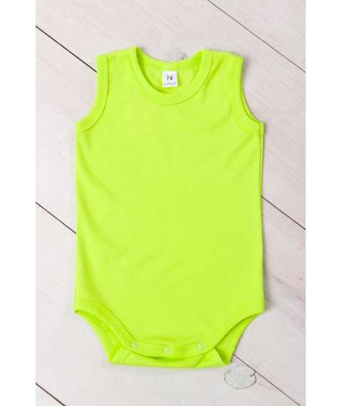 Nursery bodysuit for a girl Nosy Svoe 80 Light green (5067-008-5-v14)